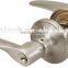 North and south American style zinc alloy double handles main door tubular lever locks