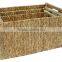 water hyacinth storage basket with iron frame 2015