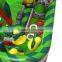 2016 Christmas train bouncer inflatable bouncer outdoor playground for kids