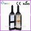 Plastic wine bottle funny present picture frame desk clock
