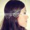 Hot Fashion Women Gold Tassel Crown Head Jewelry Punk Multilayers Head Chain