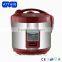 Red color stainless steel rice cooker and warmer