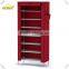 6 layer grey fabric shoe rack cabinet for sale