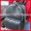 2015 hot selling fashion leather rivet backpack bag on alibaba website