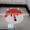 fox design handmade crochet cartoon mats for kids