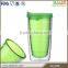 Small MOQ bulk personalized plastic travel mug with straw