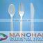 PS disposable plastic Spoon / Fork / Knife / Drinking straw