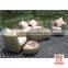 Manufacturer wholesale Iron n Aluminum frame Garden Sectional Sofa/Lounge Furniture/ Cheap Outdoor Wicker Rattan Furniture set