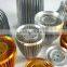 led bulb light parts 22/E27E14 base milky clear covers