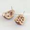 beautiful korean rhinestone stud earring for elegant women
