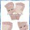 Young Girls Fluffy Cat Capped Knitted Winter Glove Mitten