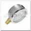 High quality 2.5 inch stainless steel case bottom connection pressure gauge