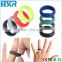 Wholesale high quality silicone jewelry new design ladies finger ring silicone wedding ring logo custom