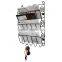 Black Wire Wall Mount 3 Tier Letter Rack With Key Holder