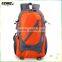 2015 hot sale fashion design orange color hiking and camping packback bag for sale