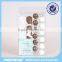 2PC Set Latex backing Jacquard Bathroom Rug