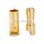 Power adapter electric plug male female 5.5mm golden plated banana connectors