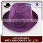 Cheap pape jazz colorful straw fedora hats