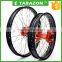 Wholesale lightweight alloy motorcycle front and rear wheel for KTM dirt bike