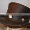 GENUINE LEATHER El Dorado TOPPER "Steampunk" Western Top Hat