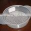 Fruit Vegetable Round PP Mesh Drain Strainer