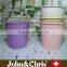 Smaller Metal Tin Bucket, Metal planter pot