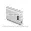 Guoguo Fatory Price High Capacity LCD Display 5V Power Bank Portable 17600mah for Iphone7