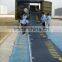 Oil inflatable rubber boom