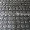 Black Round Stud Rubber Mat