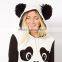 New Model Cute Animal Graphic Printed Pullover Hoodies With Earphone With Kangaroo