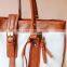 Korean Style Fashion Bag Women Handbag PU Leather Shopper Handbag Woman Tote Shoulder Bags White for Shopping Bag
