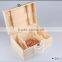 Customized Logo 6 Bottles Soild Wood Wine Gift Box