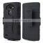 Shenzhen factory cheap price dual layer combo holster case for Lg 3 4