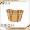 Newly designed china factory lovely wooden barrel bathtub