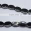 Bead colored flat stone glass