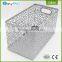 Wholesale high quality multifunction rectangular sliver metal desktop organiser