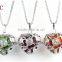 2016 wholesale pendants in jewelry glass necklace diffuser cage locket pendant