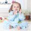 100% cotton anti kicking infant baby child foot sleeping bag for four seasons