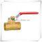 Brass ball valve with lock, water meter lock,1 inch ball valve