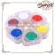 2016 High Quality Body Hexagonal Triangular Plastic Box Pack Solid Watercolor Cake,Colorful Water Color Cake