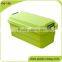 Rectangle plastic storage box with lid and handle