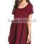 Women's Lovely Babydoll Knit Jersey Dress