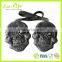 Halloween Cool Man Skull Design Retro Look Silicone Coin Pouch Purse Wallet with Zipper