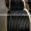 black oiled sisal core steel wire rope