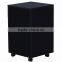 Wood Black 3 Drawer Mobile Hanging Filing Cabinet With Popular Design