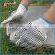 BSSAFETY 2015 wholesale cotton knitted pvc dotted garden work glove