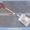 Japanese Wooden Handle Square Aluminium Snow Shovel