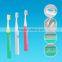 Sonic viberation electric toothbrush with three heads