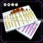 10pcs NEW Design Bling Cosmetic Brush Synthetic Toothbrush Oval Makeup Brush Set
