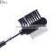 Protable Nylon Fiber Single Eyebrow Eye lash Comb Wholesale